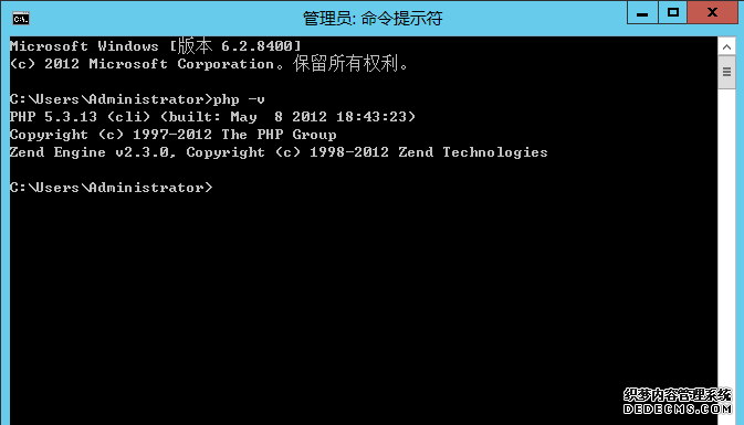 Windows Server 2012 搭建PHP+MySQL环境